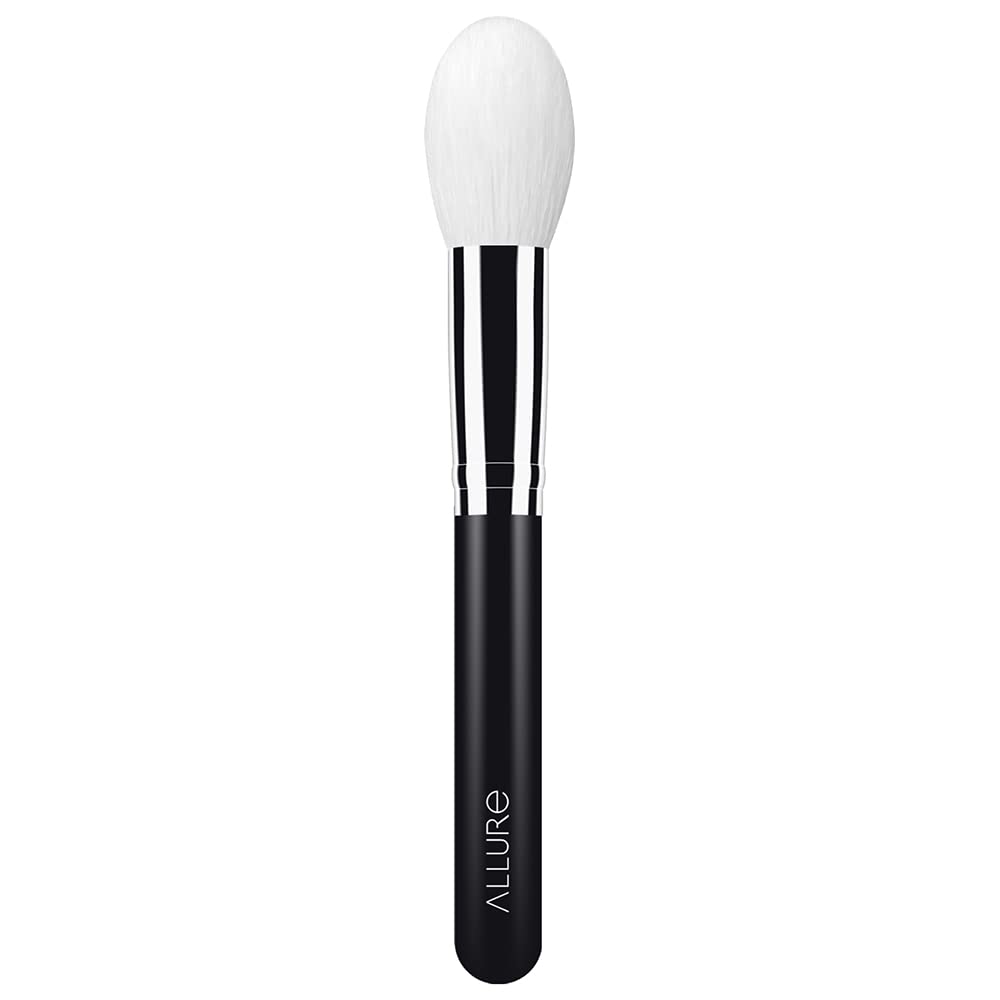 Allure Powder Makeup Brush - Soft Kabuki Brush for Loose & Pressed Powder (SGK-101) | Perfect for Mineral Foundation, Setting Powder & Blush Application