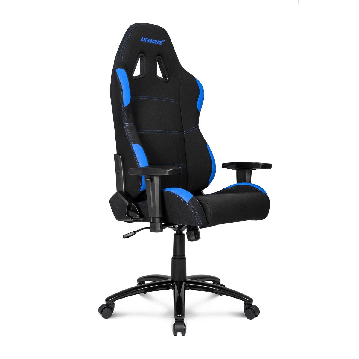 AKRacing K7012 Ergonomic Gaming Chair - High Back Racing Style with Adjustable Lumbar Support & Headrest - Black & Blue - Perfect for PC, Office, and Esports Gaming Setup