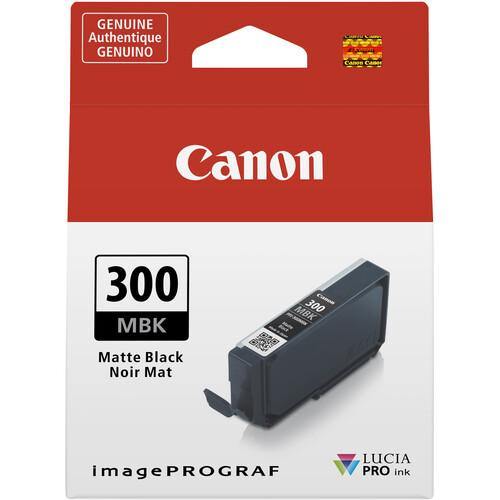 Canon LUCIA PRO PFI-300MBK Matte Black Ink Tank Refill - High-Quality Printer Ink for Canon PRO-1000, PRO-2000 | Ideal for Professional Photo Printing, Fine Art Reproduction & Graphic Design Projects