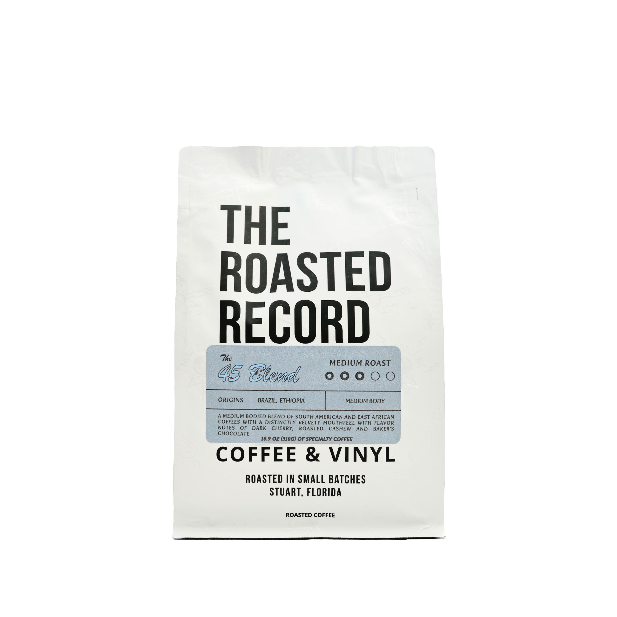 The 45 Blend - Premium Coffee for Home Brewing & Office Use | Rich Flavor & Aromatic Experience | Perfect for Morning Energy & Afternoon Relaxation