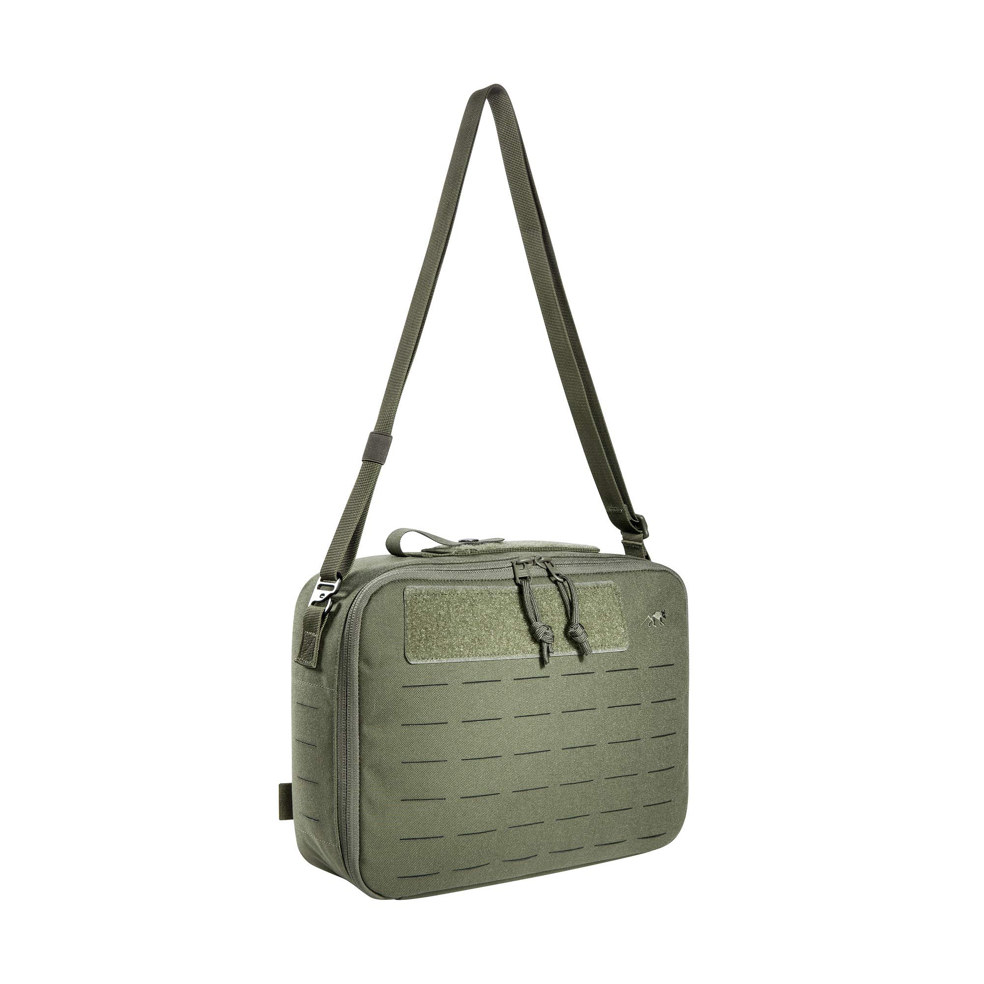 Tasmanian Tiger Modular Support Bag - Olive Green Tactical Backpack for Outdoor Adventures, Hiking & Military Use