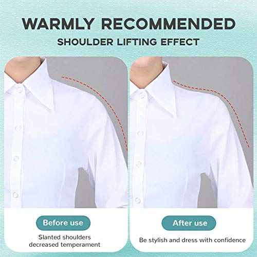 Essential Shoulder Pads for Shirts - False Shoulder Pads for Suits & Dresses | Perfect for Piercing Aftercare & Oil Application