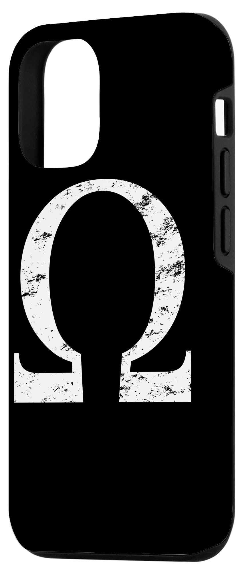 iPhone 12/12 Pro Omega Symbol Phone Case - Sorority Greek Letters Alphabet Protective Cover | Perfect for College Greek Life, Fraternity & Sorority Events, and Showing School Spirit