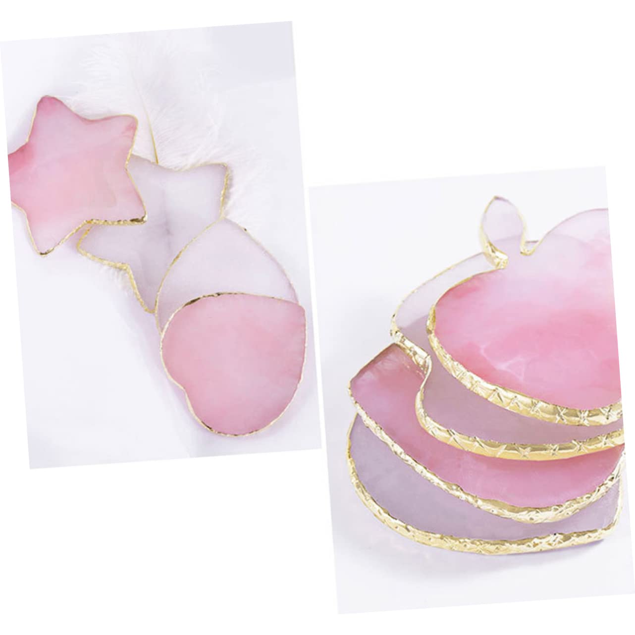 Stylish Resin Nail Art Palette for Watercolor Mixing - Durable Manicure Polish Holder & Color Plate - Perfect for Professional Nail Artists & DIY Home Manicures