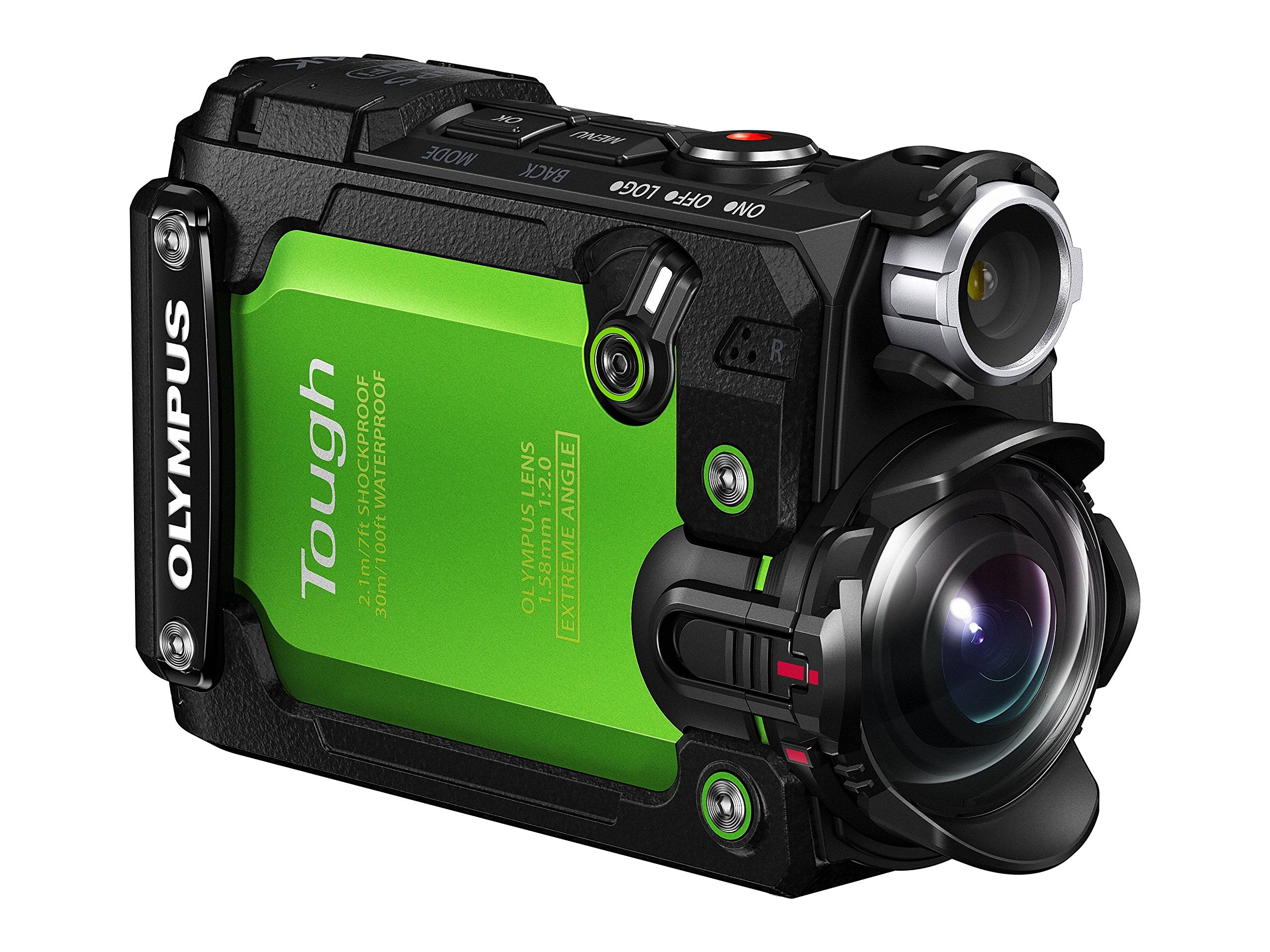 Olympus Stylus Tough TG Tracker Waterproof Action Camera - 4K Ultra HD, Shockproof & Freeze-Proof for Outdoor Adventures, Hiking, Snorkeling, and Extreme Sports