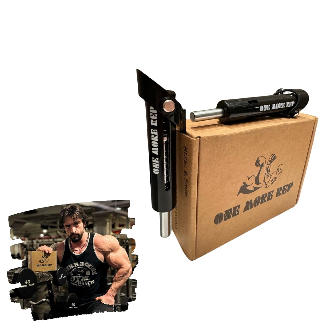 Original Weight Drop Set Pins for Gym Equipment - Onemorerep™ Weight Stack Loading Pins for Drop Sets, Strength Training & Home Gym Workouts - Perfect for CrossFit, Bodybuilding & Fitness Enthusiasts