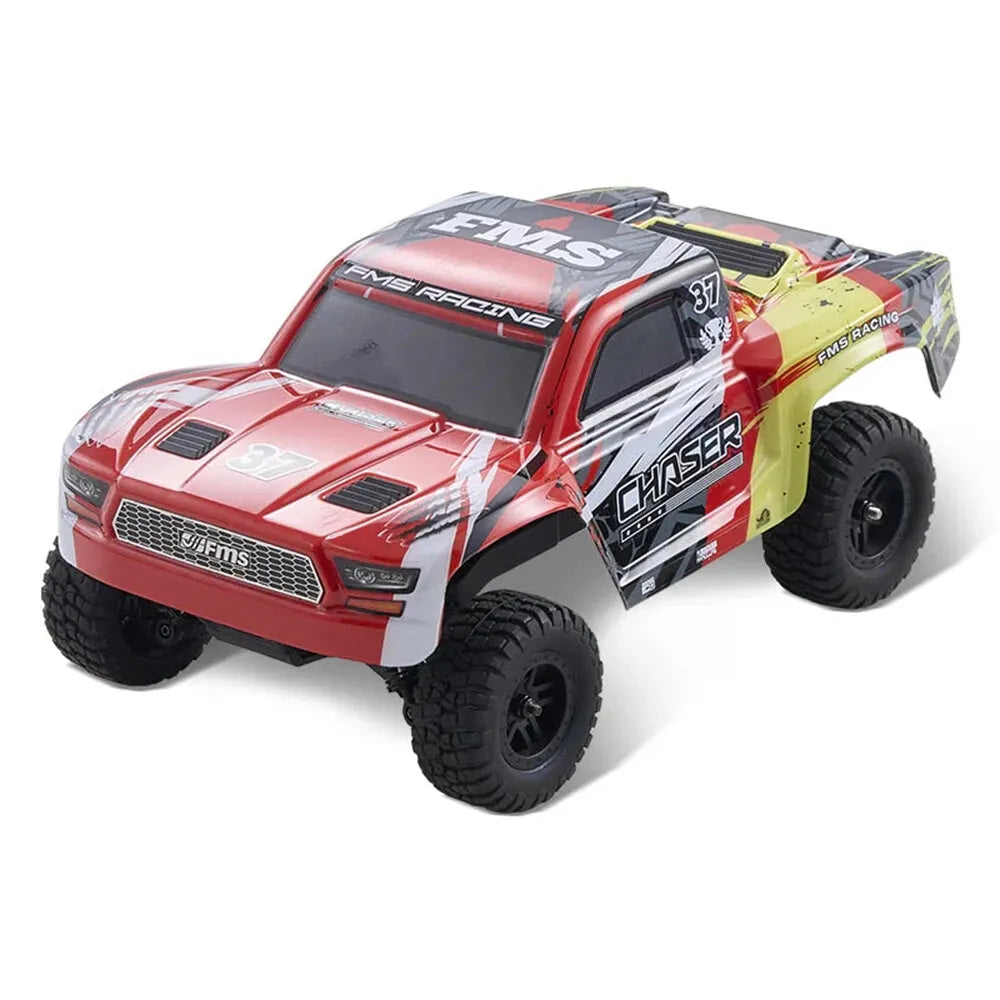 FMS FSC24 1/24 Scale 4WD RC Short Course Truck - 2 Speed Transmission, Metal Differential - High Performance Off-Road Racing & Backyard Bashing for Adults & Kids