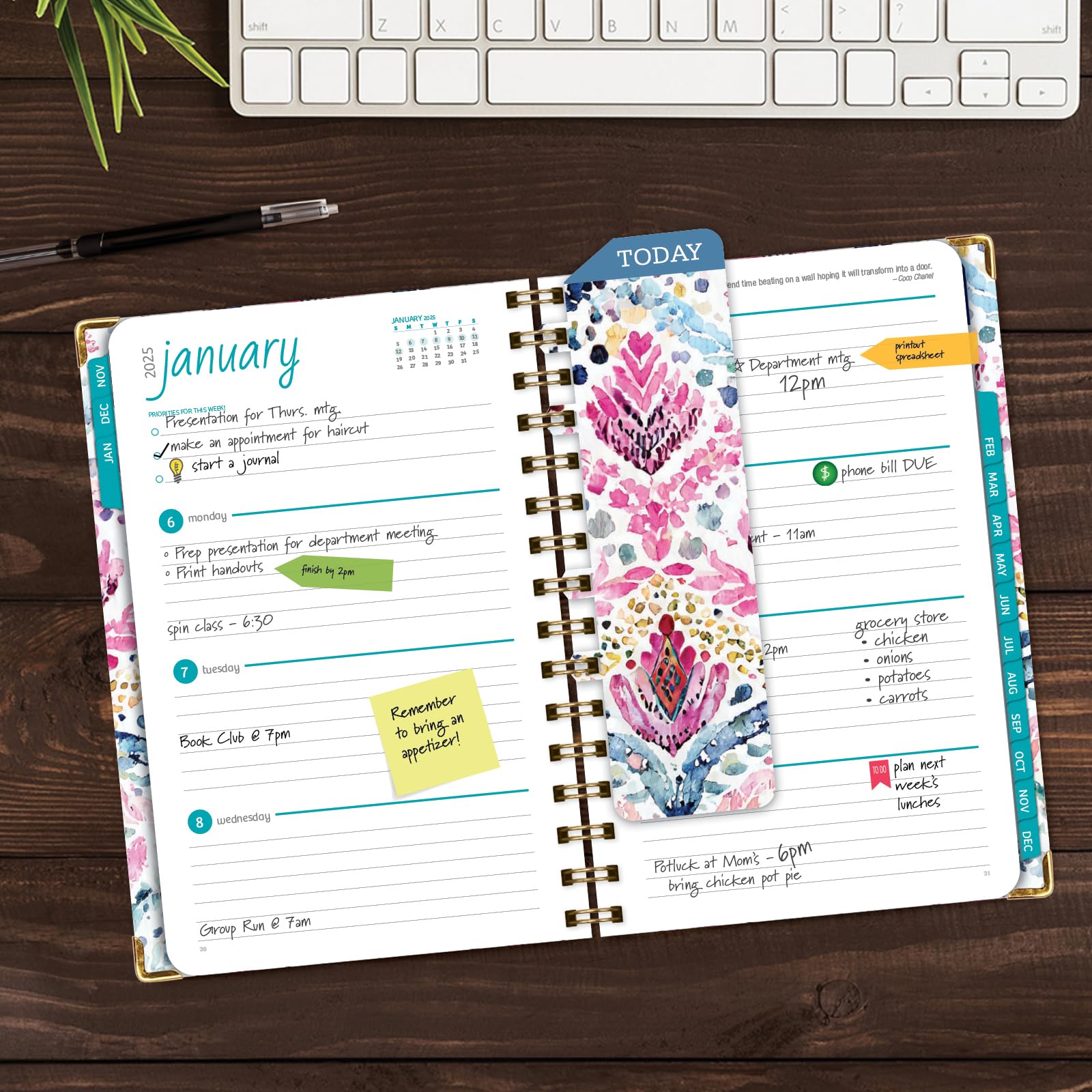 2025 Hardcover Planner 5.5