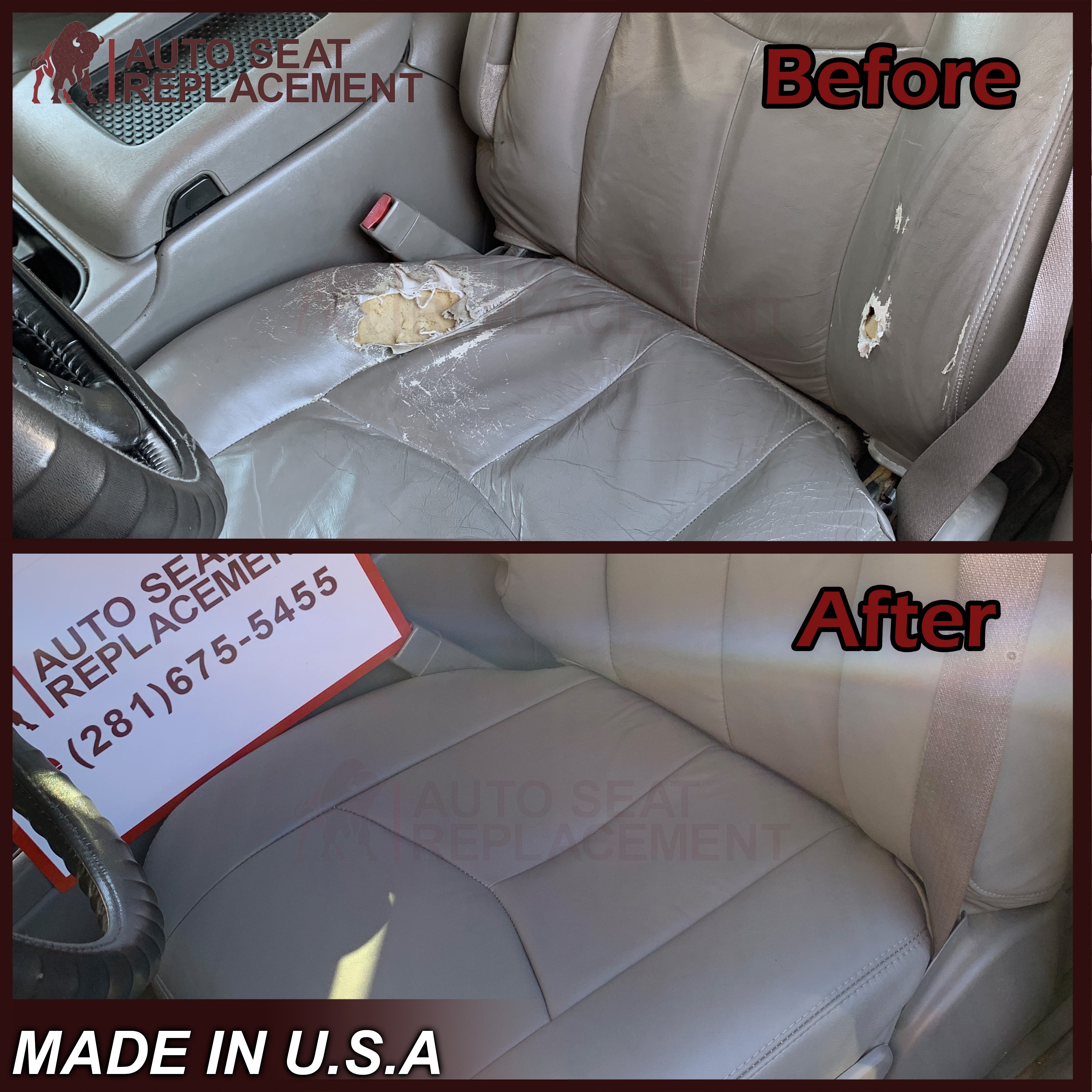 2003-2007 Chevy Silverado Avalanche Seat Covers - Light Gray Custom Fit Neoprene Protection | Durable Truck Accessories for Work & Outdoor Adventures