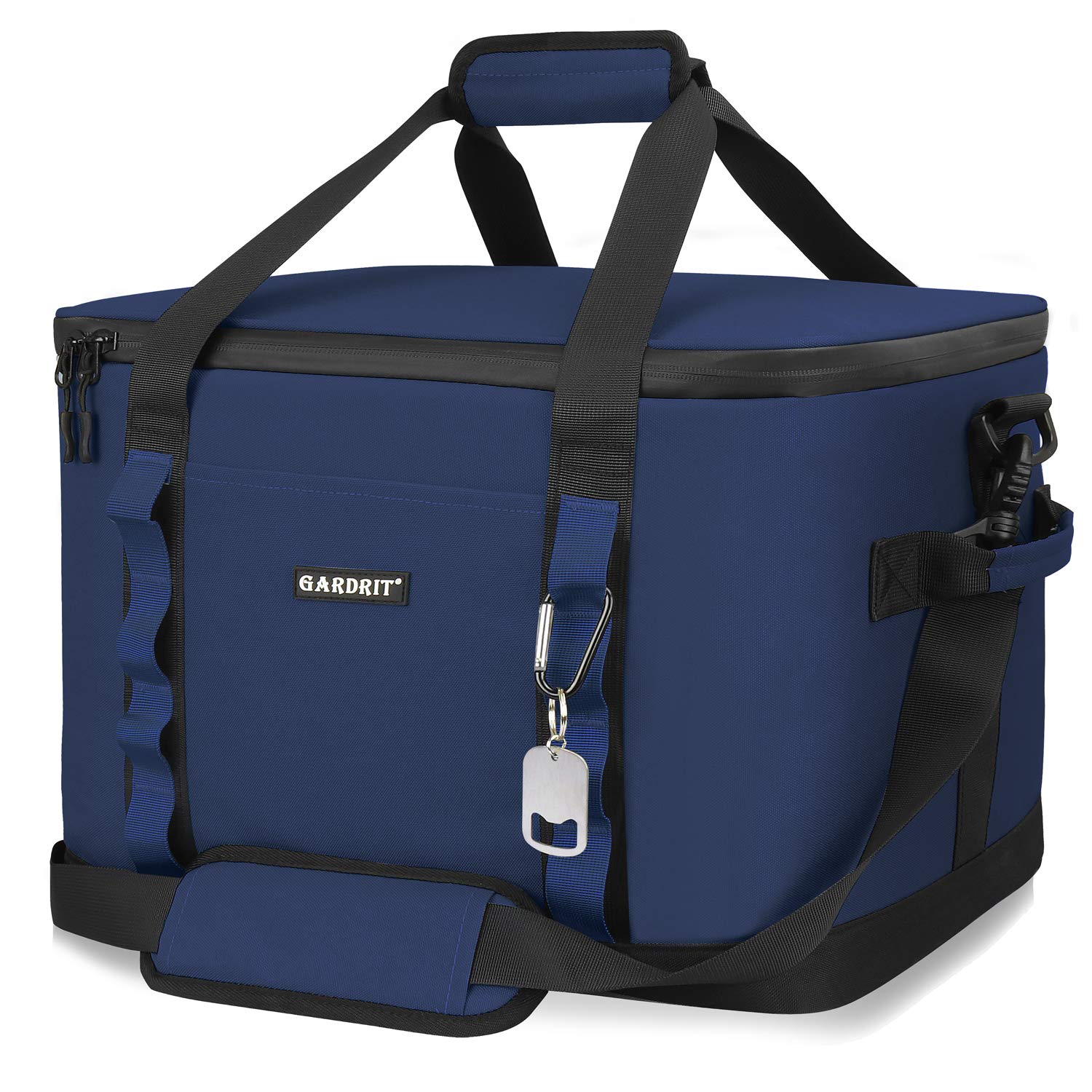 GARDRIT 60 Can Large Collapsible Cooler Bag - Insulated Leakproof Lunch Box for Camping, Picnic & Beach, Perfect for Outdoor Adventures, Tailgating, and Family Gatherings (39L)