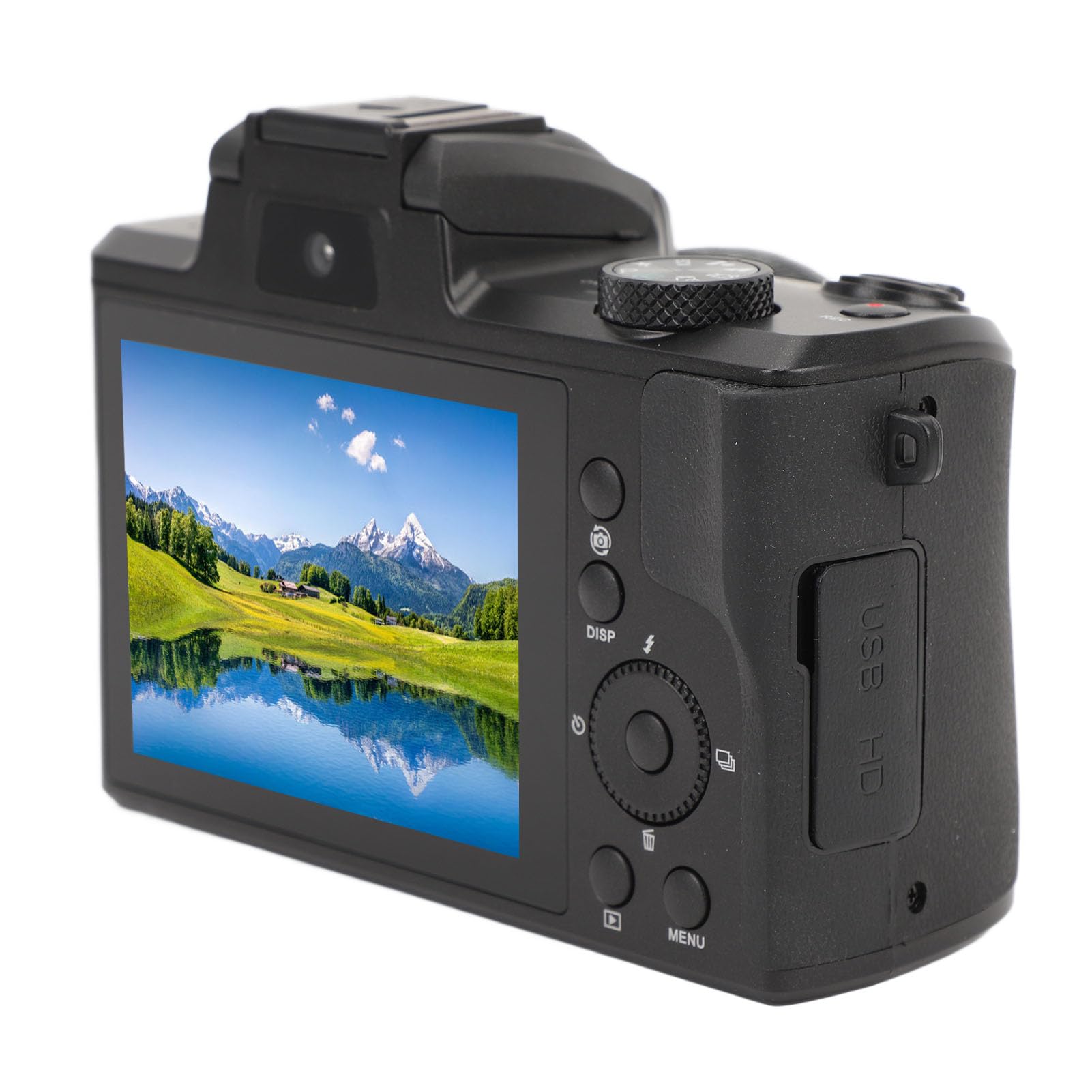5K 64MP Digital Camera with Dual Autofocus Lenses & 10X Zoom - 3.2