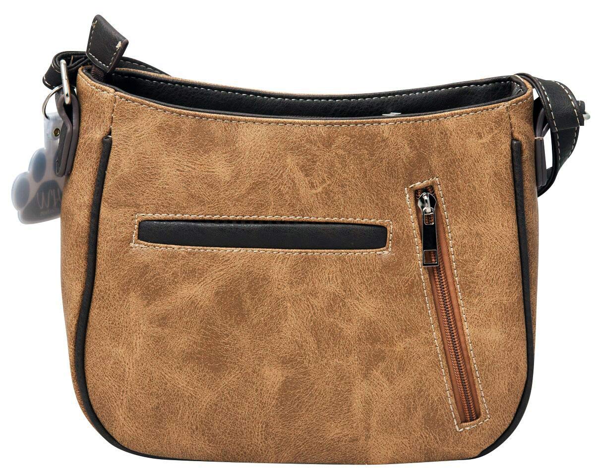 Western Style Dog Paw Print Handbag - Small Crossbody Shoulder Purse for Women | Perfect for Casual Outings, Pet Lovers & Western Fashion Enthusiasts