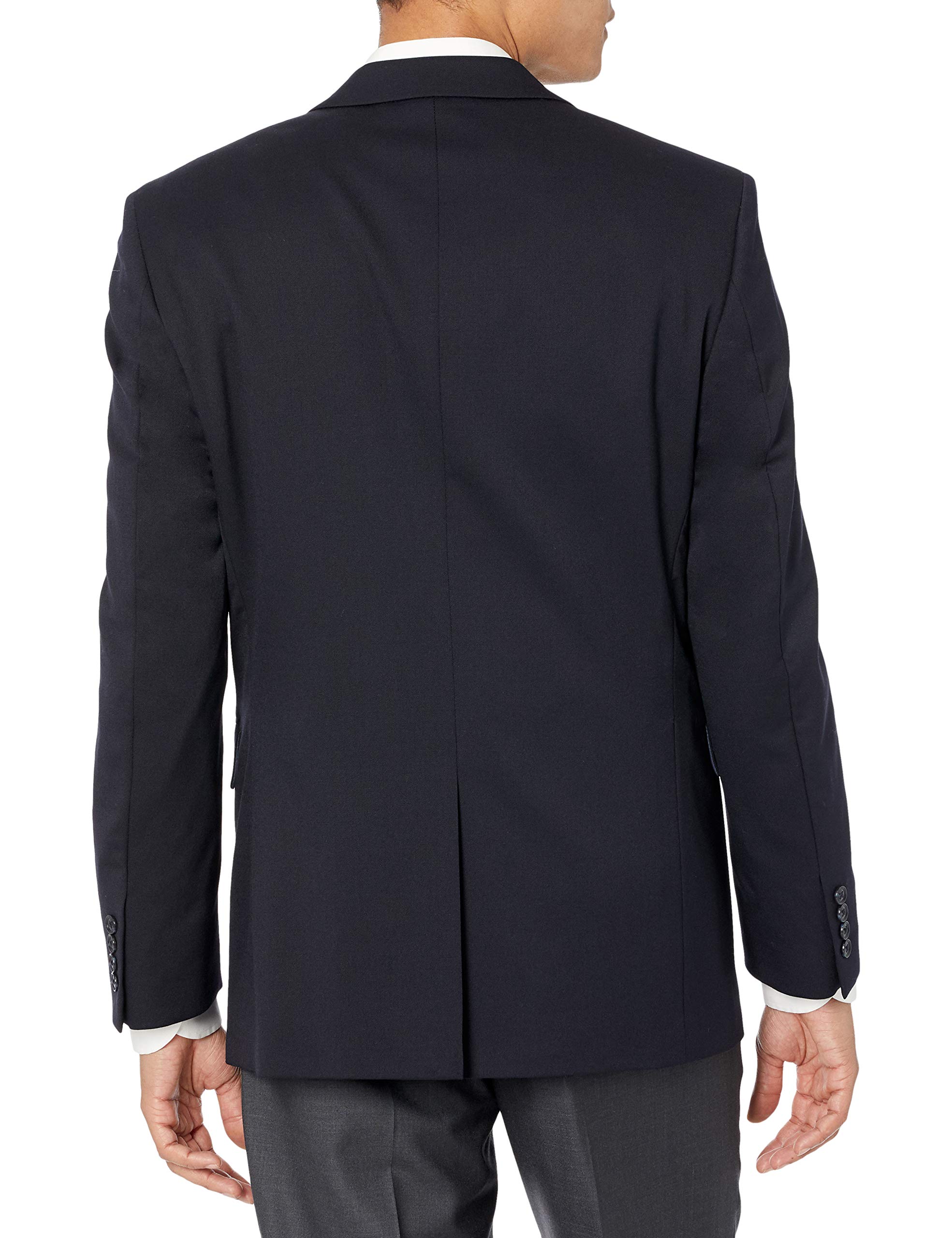Palm Beach Men's Performance Wrinkle-Free Suit Jacket - Lightweight Travel Blazer for Business, Weddings & Formal Occasions