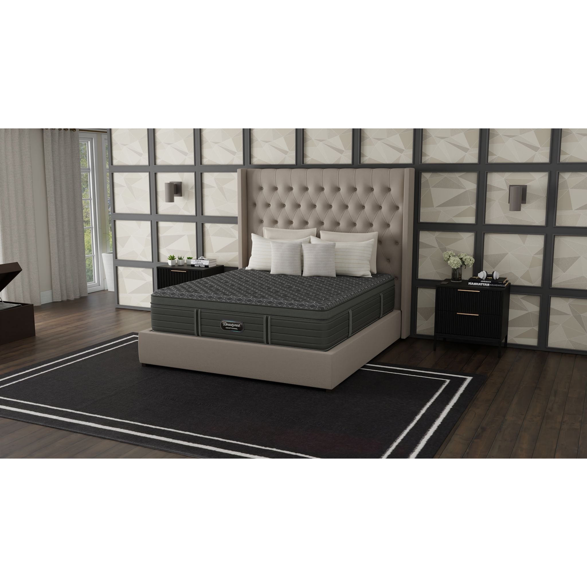 Beautyrest Exceptionnel Fanfare Eurotop 15.5