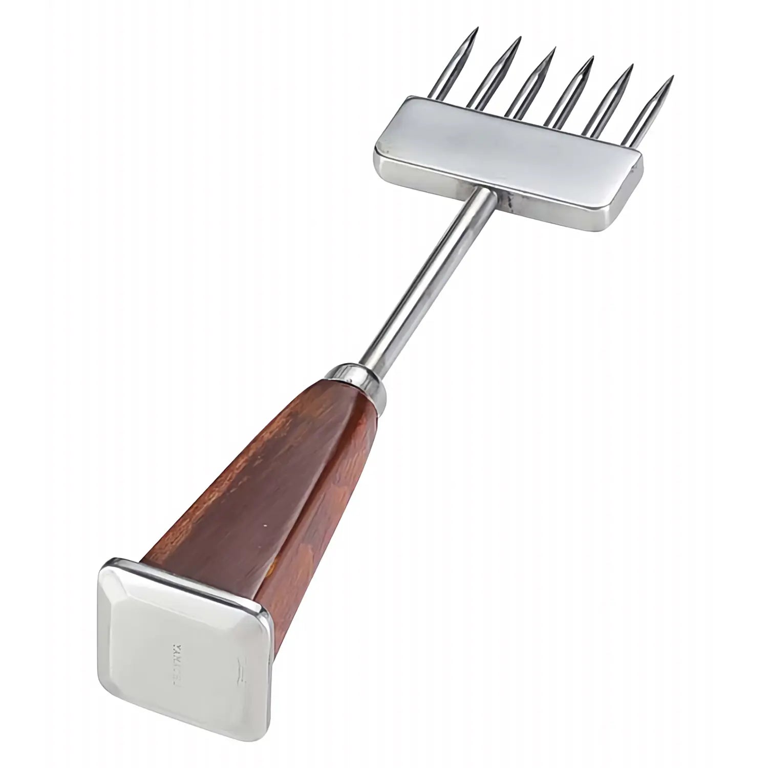 Premium Stainless Steel 6-Prong Ice Pick - Heavy Duty Ice Breaker Tool for Bartending, Kitchen, Camping & Cocktail Making - EBM Durable Ice Chipper