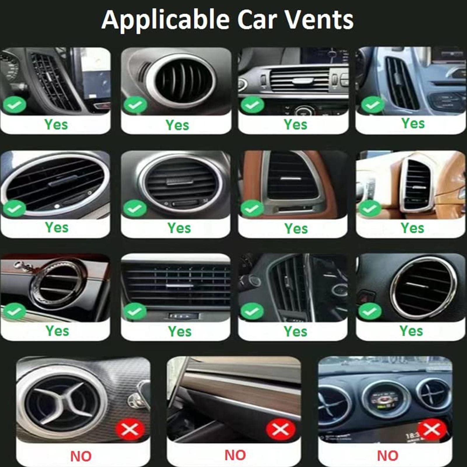 Shakven Men's Car Cooler Vent Extender Hose - Easy-to-Use AC Vent Extension for Year-Round Comfort, Ideal for Summer Cooling & Winter Warmth, Perfect for Long Drives & Road Trips