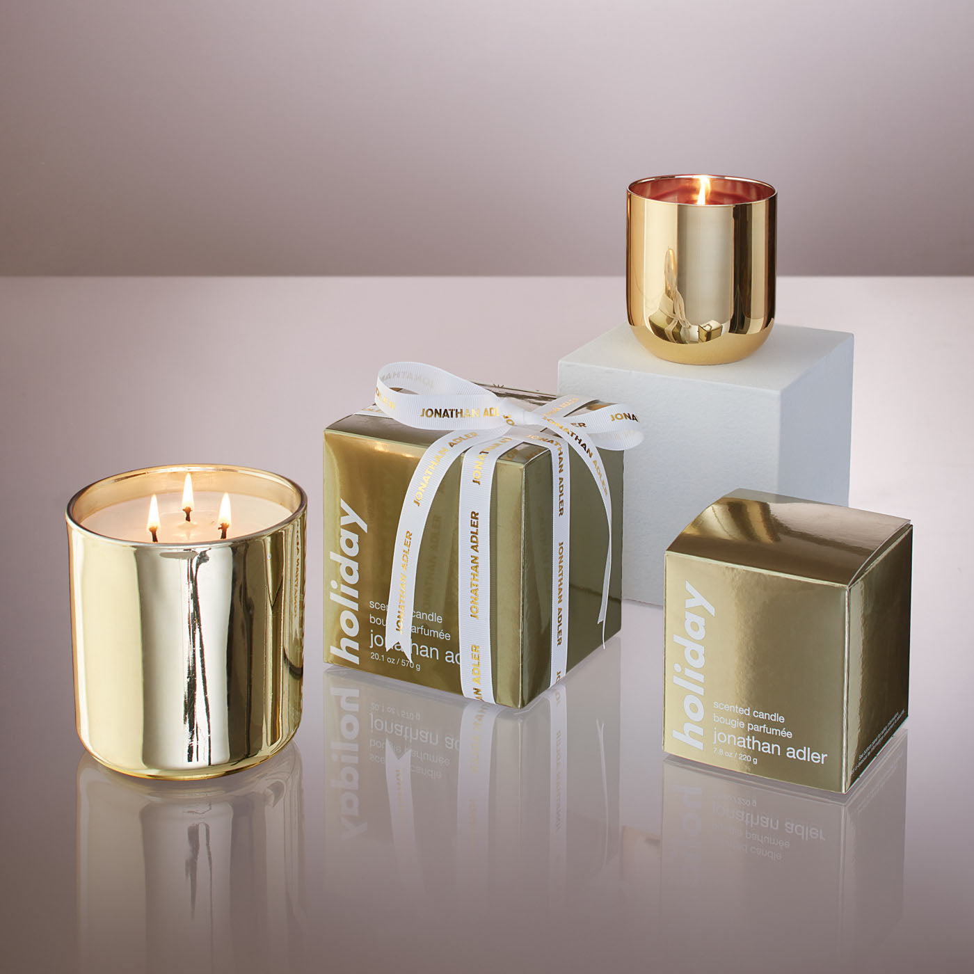 Premium Pop Three-Wick Holiday Candle - Long-Lasting Scented Candle for Christmas, Thanksgiving & Home Decor - Perfect for Gifts, Parties & Cozy Evenings