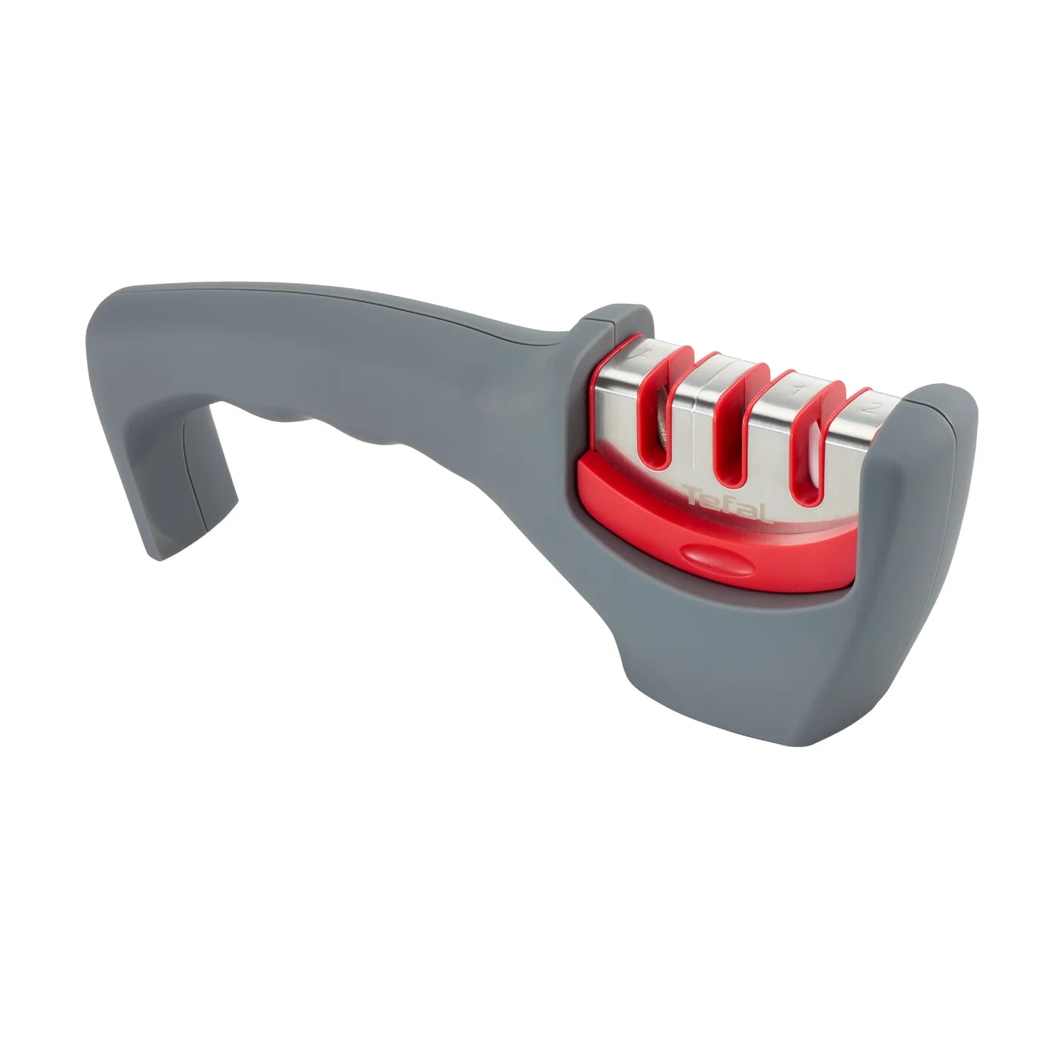 Tefal Fresh Kitchen 3-Stage Knife Sharpener K2090514 - Professional Knife Sharpening Tool for Kitchen Chefs & Home Cooking - Perfect for Sharpening Dull Knives, Scissors & Kitchen Tools