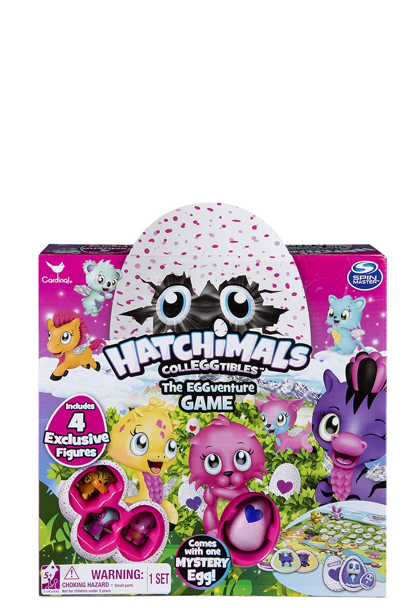 Spin Master Games Hatchimals EGGventure - Interactive Hatching Egg Toy with Surprise Collectibles - Fun Educational Gift for Kids Ages 5+ - Perfect for Birthday Parties, Easter Gifts & Family Game Nights