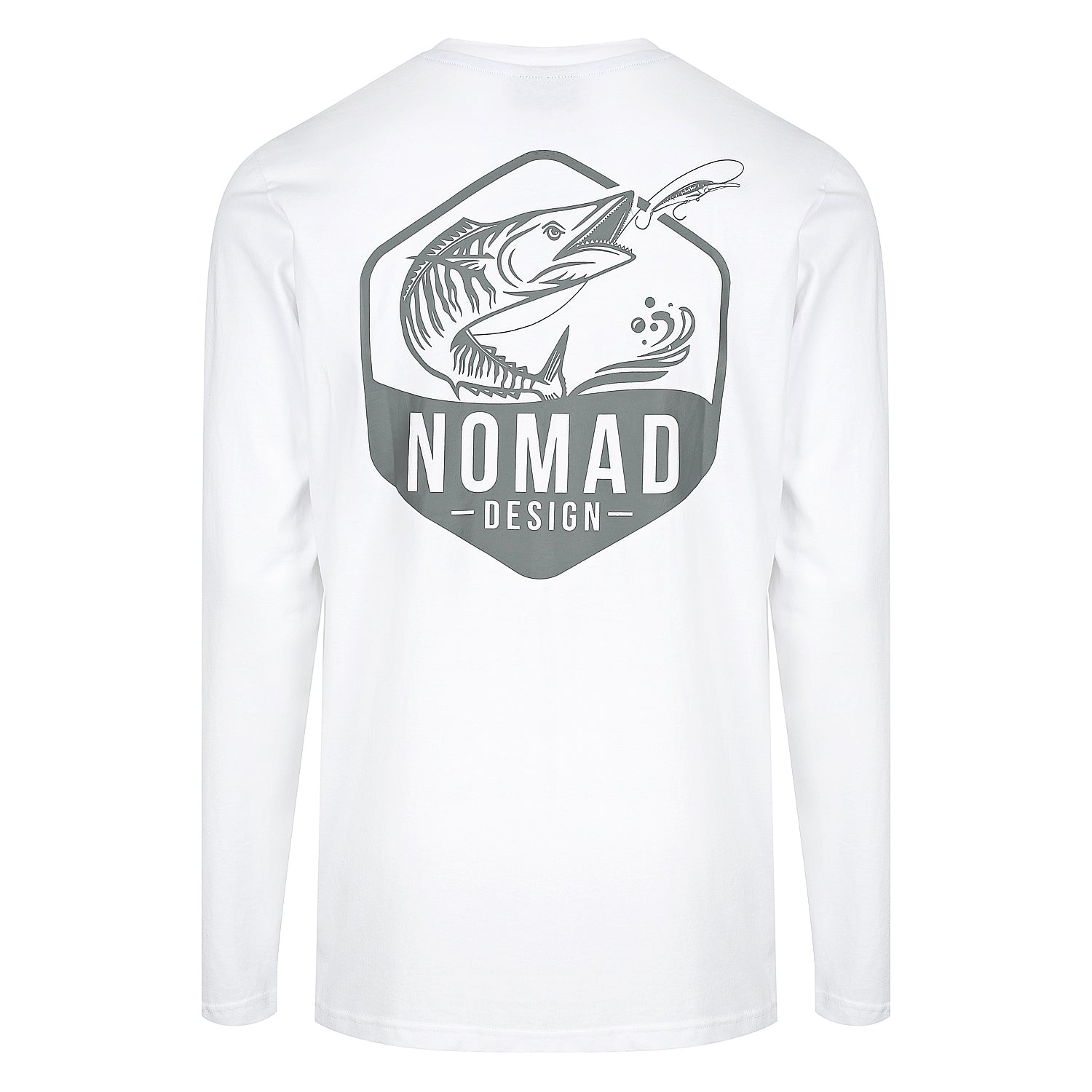 Wahoo Hex Long Sleeve T-Shirt for Men & Women - Comfortable Casual Wear for Outdoor Activities, Sports & Everyday Use