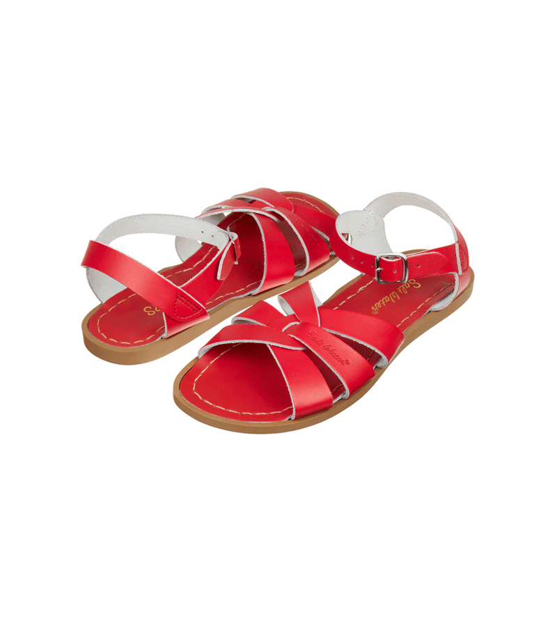 Original Red Saltwater Sandals for Kids - Comfortable & Stylish Beach Shoes for Boys and Girls - Perfect for Summer, Playtime, and Outdoor Adventures