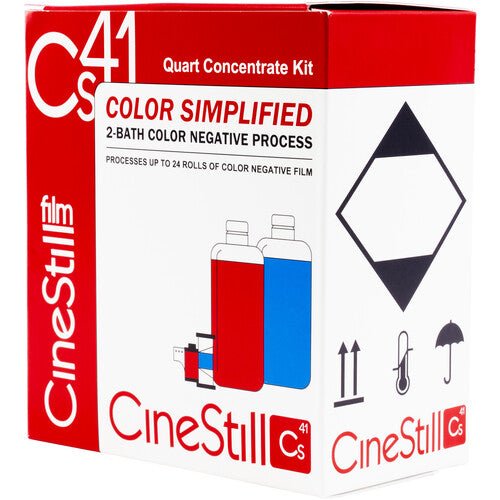 CineStill Film Cs41 C-41 Color Negative Film Liquid Developing Kit (Makes 32 oz) - Professional Photo Development for Home Darkroom & Film Processing Enthusiasts