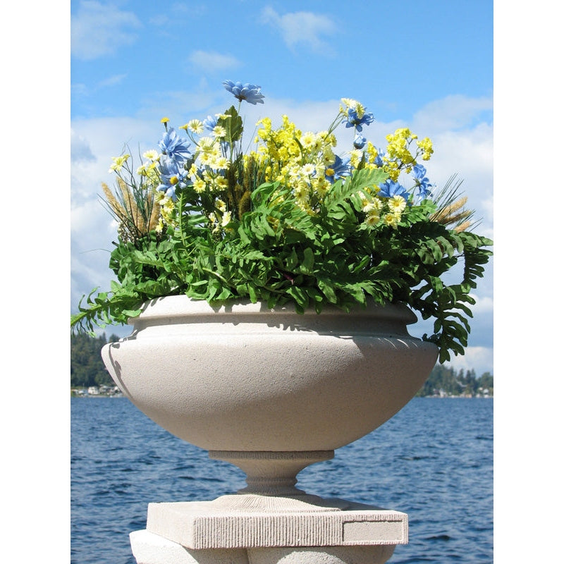 Oak Park Residence Vase - Elegant Handcrafted Ceramic Flower Vase for Home Decor, Wedding Centerpieces & Office Desk Decorations