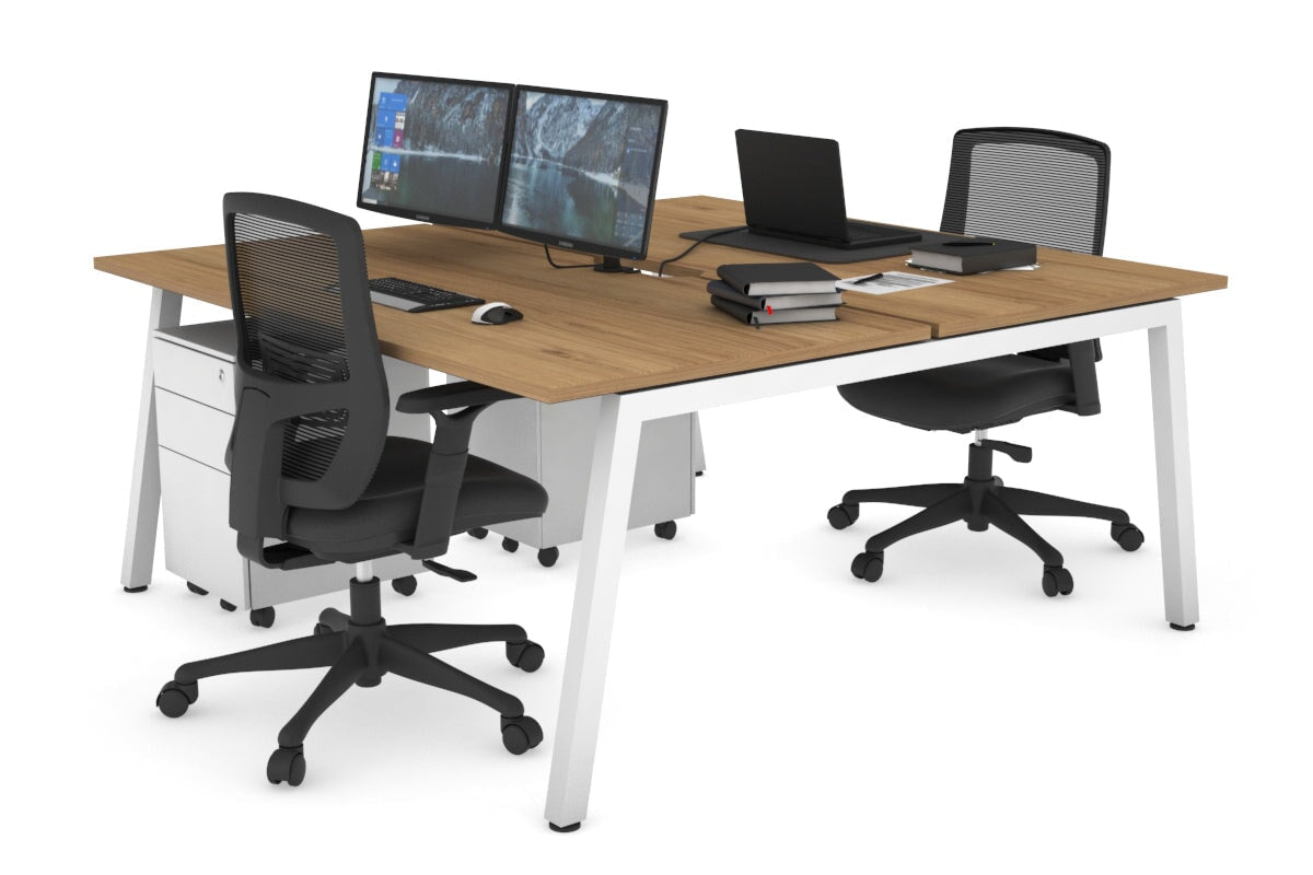 Quadro 2 Person Office Workstation - 47.2