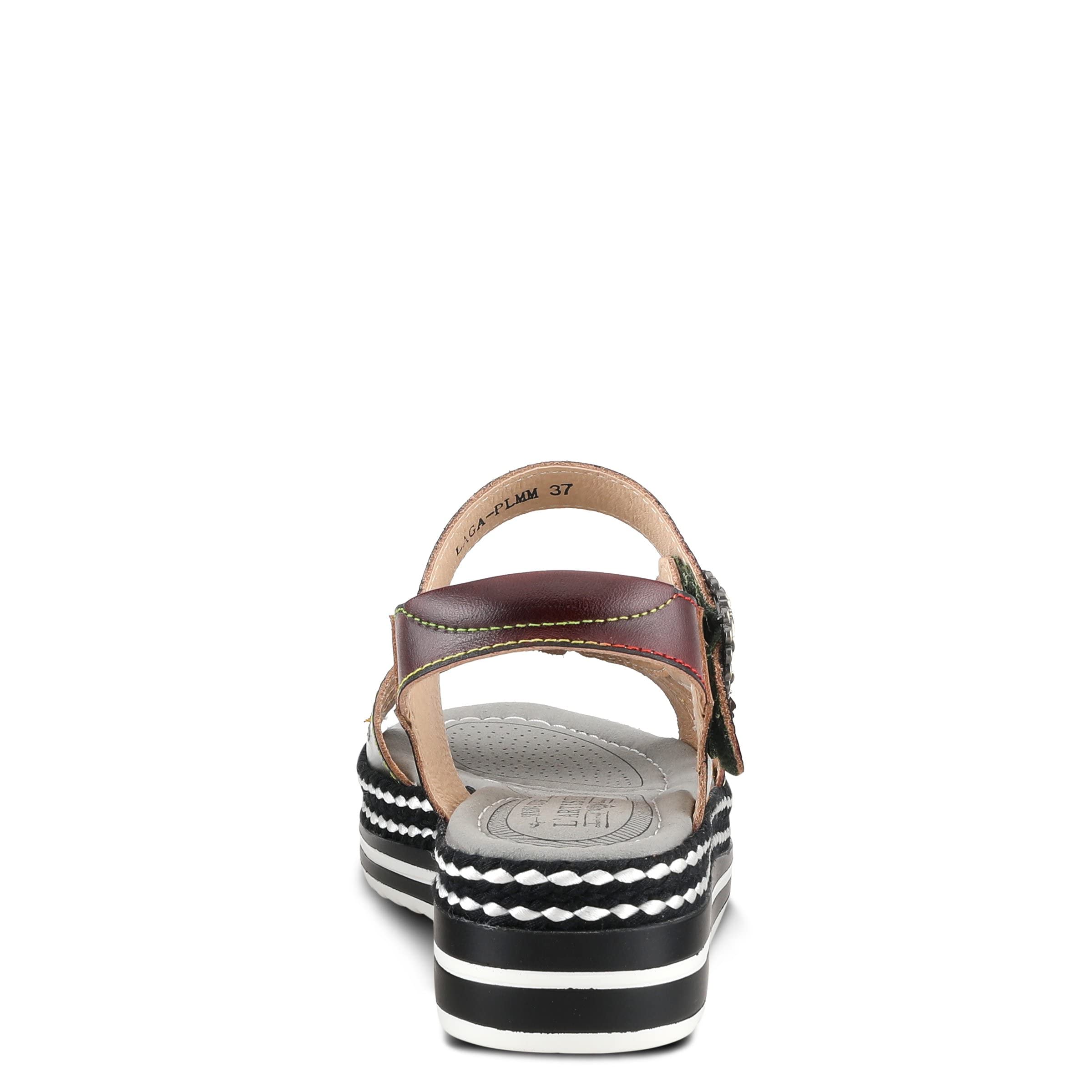 Spring Step L'Artiste Women's Laga Comfort Slide Sandals - Lightweight & Cushioned for Beach, Pool, and Summer Outings