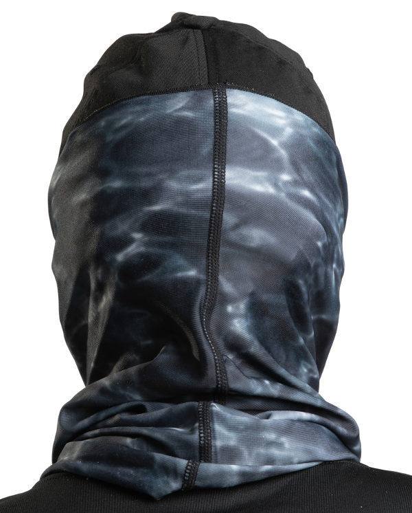UPF 50+ Camo Tube Gaiter Face Mask for Men - Sun Protection Neck Gaiter with Aqua Design - Perfect for Hiking, Cycling & Outdoor Activities