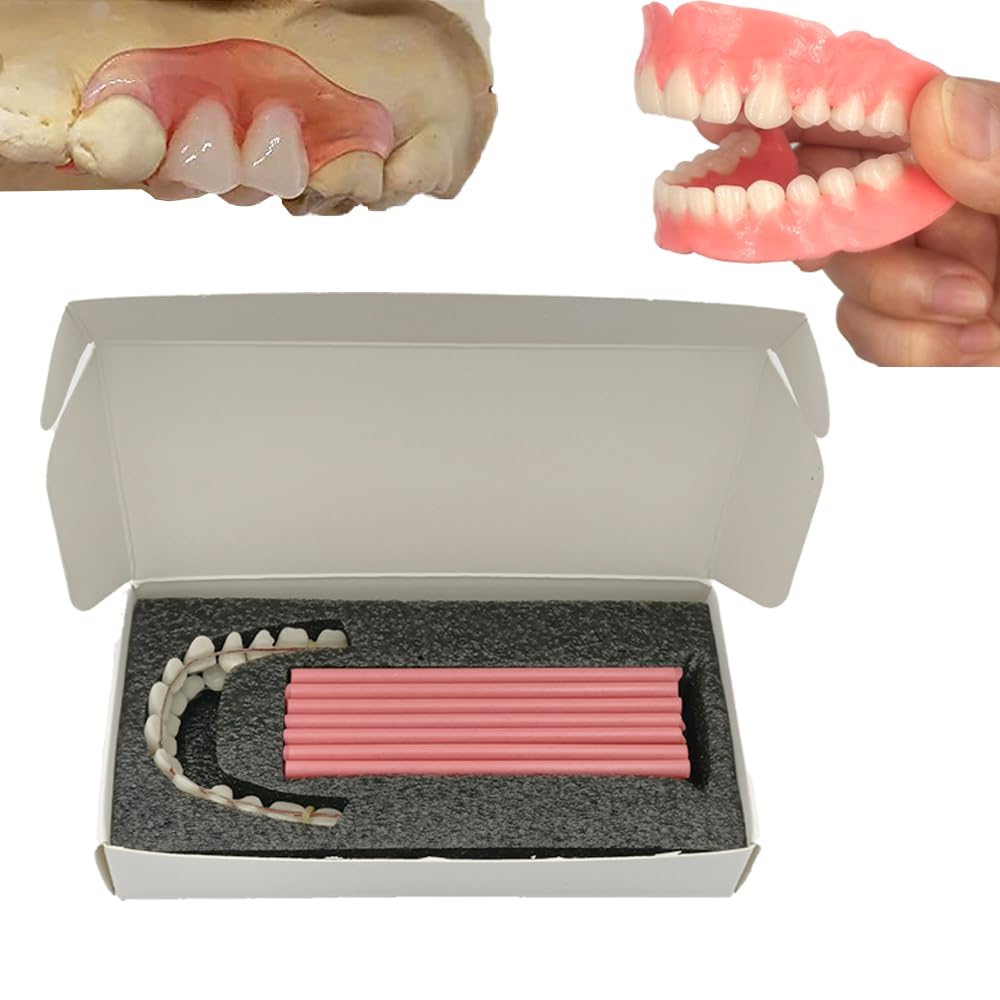 Temporary Teeth Repair Kit for Missing & Broken Teeth - Fake Teeth Replacement Solution for Emergency Dental Care & Cosmetic Use at Home or Travel