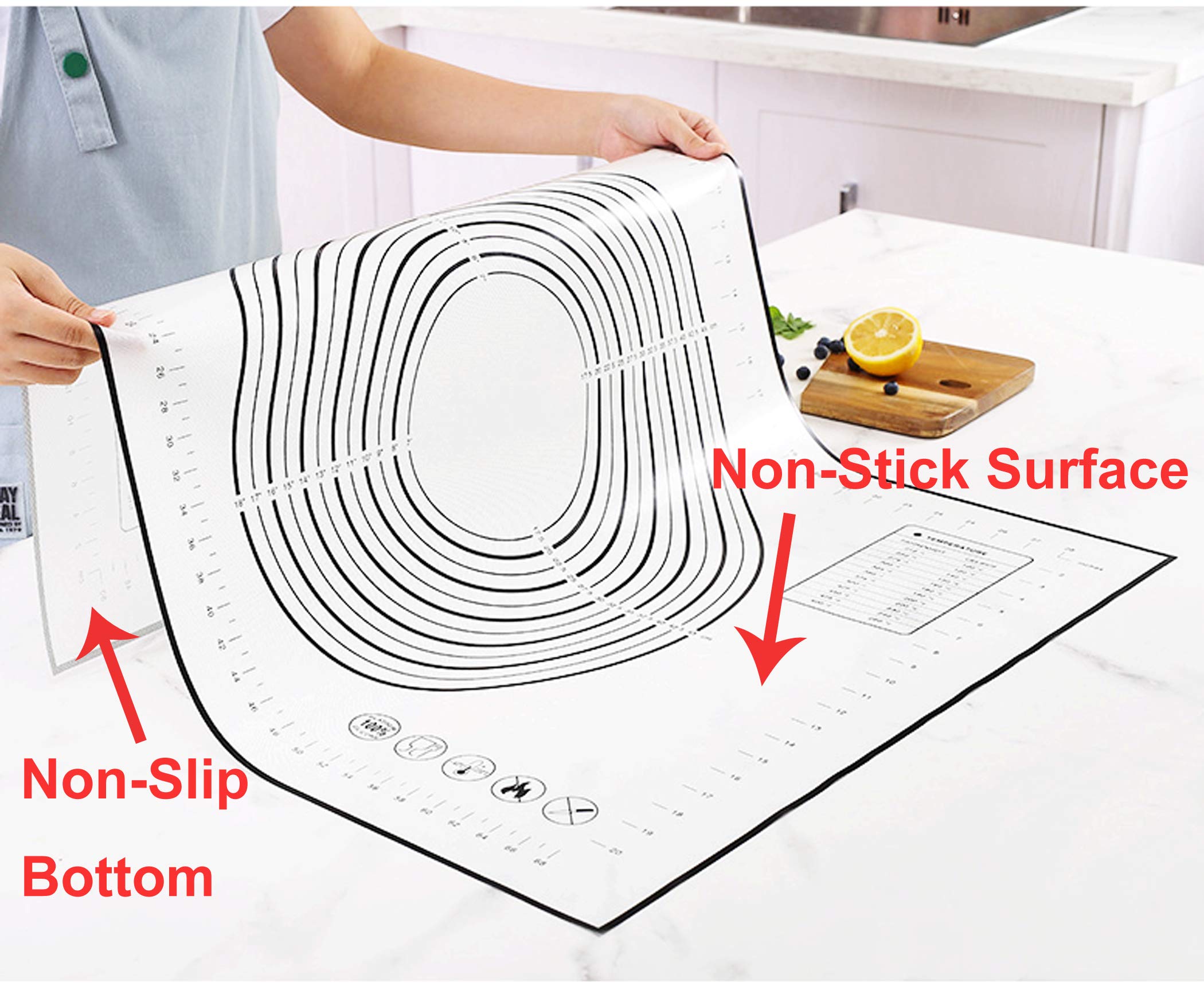 Premium Non-Stick Silicone Pastry Mat 32