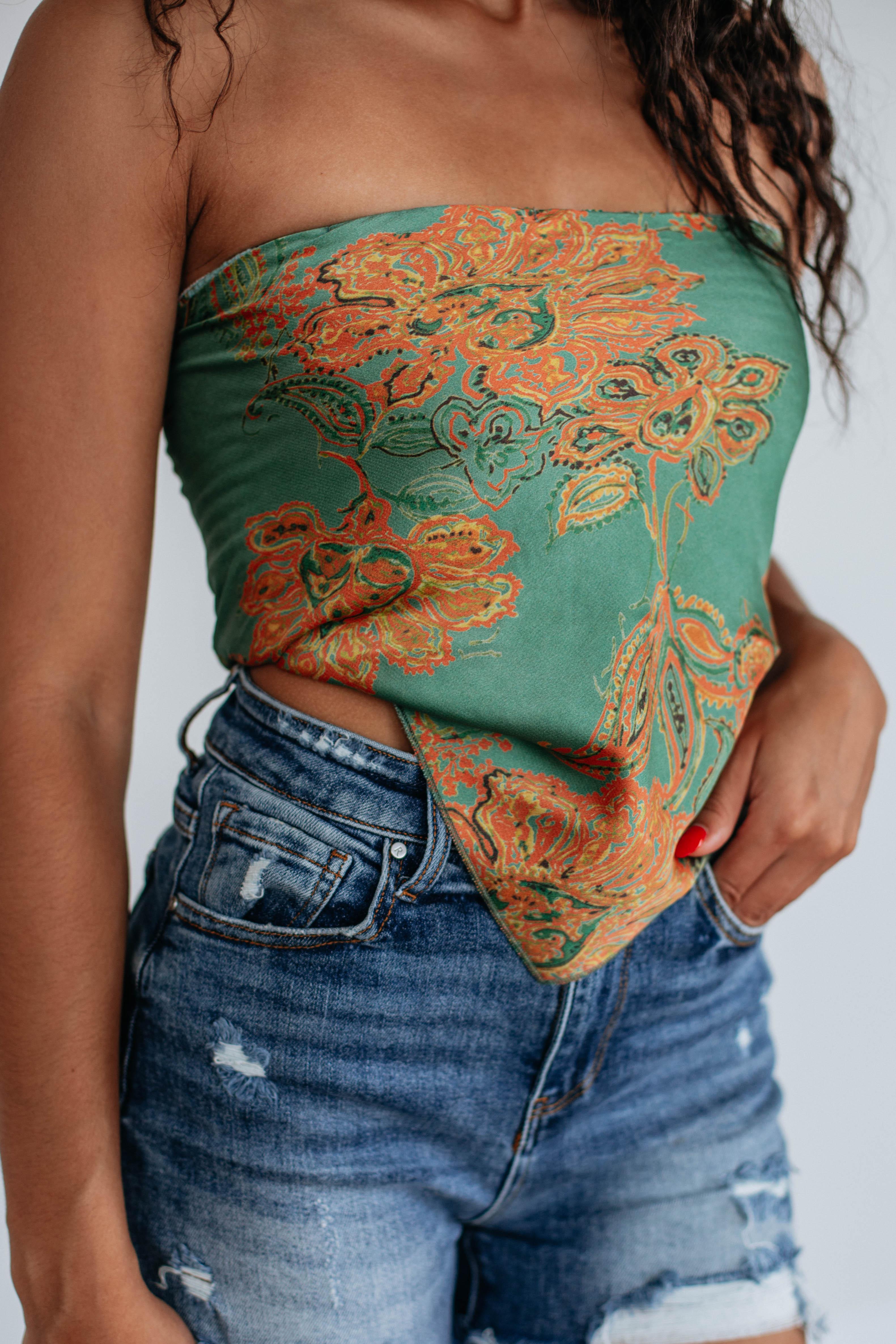 Irresistible Feelings Women's Teal Mix Top - Stylish Casual Blouse for Everyday Wear & Date Nights