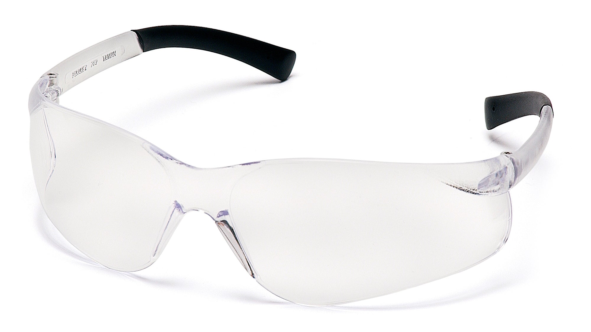 Pyramex Ztek S2510ST Safety Glasses - Anti-Fog, Clear Frame & Lens for Construction, Woodworking, and DIY Projects - ANSI Z87.1 Certified Protective Eyewear
