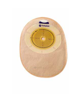 Coloplast Sensura 1 Piece Closed Convex Ostomy Pouch - 25mm (1