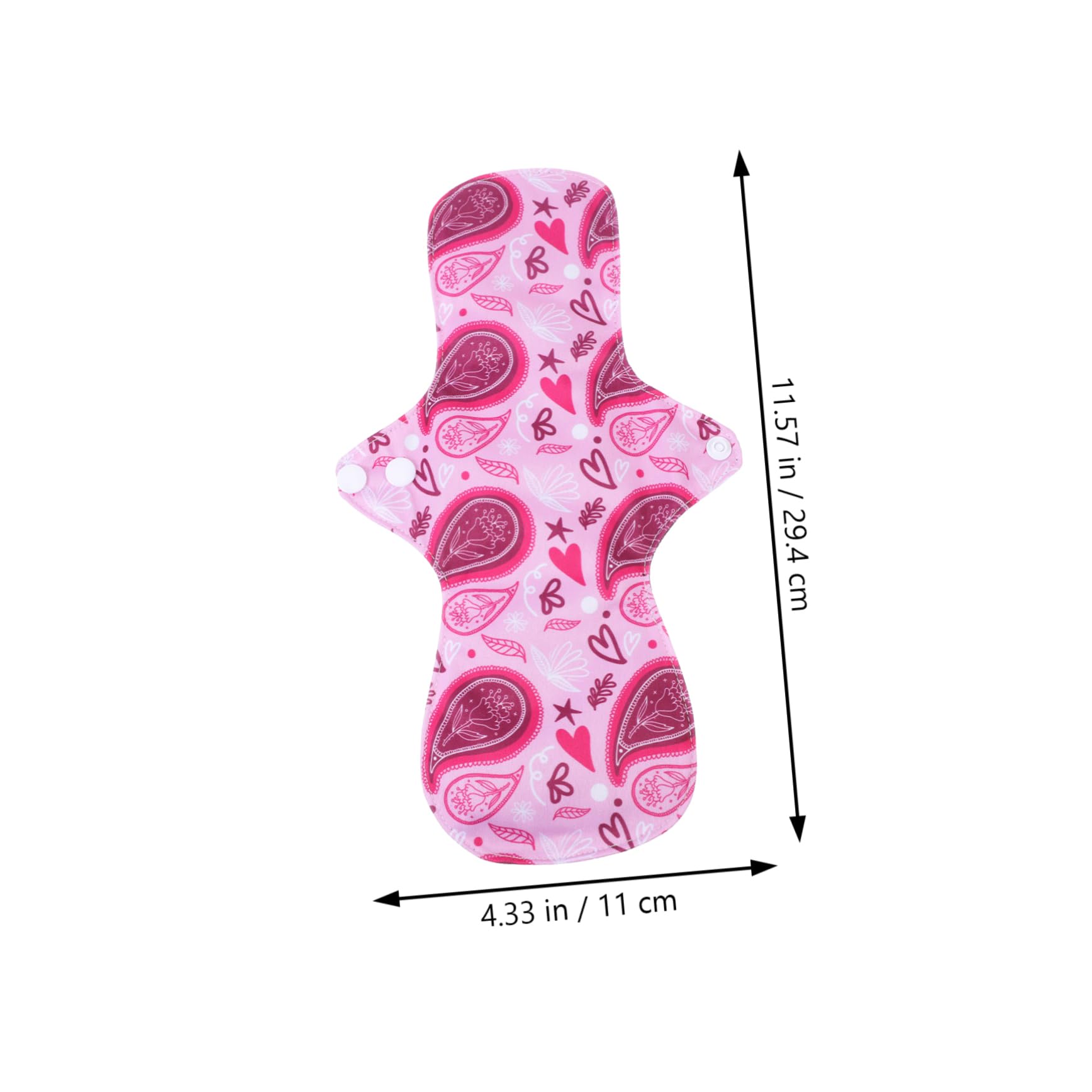 Minkissy 30pcs Reusable Sanitary Pads - Washable Menstrual Pads for Women with Waterproof Membrane, Soft & Absorbent Cloth Sanitary Napkins - Perfect for Daily Use, Postpartum Care, and Overnight Protection