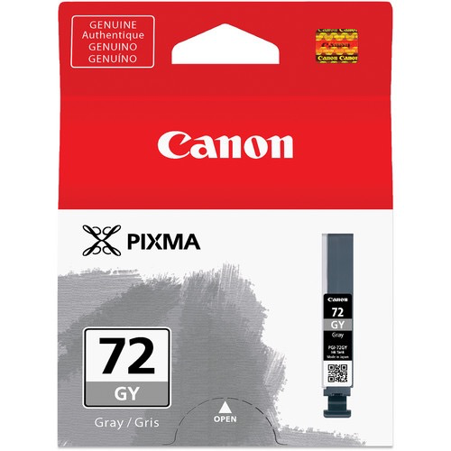 Canon PGI 72GY Gray Ink Cartridge - Compatible with Select Canon Printers | High-Quality Printing for Photos, Documents & Art Projects | Ideal for Home, Office & Creative Use
