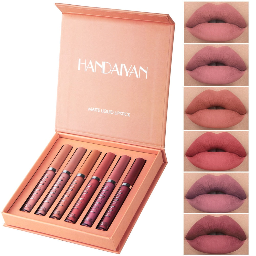 Velvet Matte Liquid Lipstick - Long Lasting, Highly Pigmented, Non-Drying - Perfect for Date Night, Parties & Everyday Wear