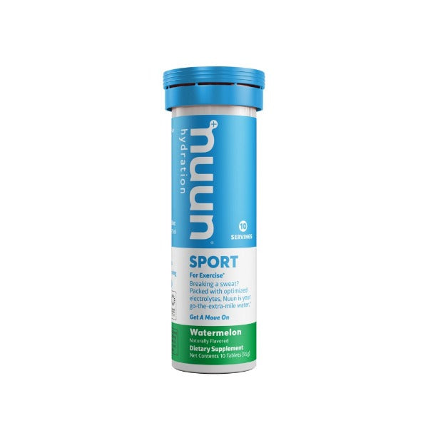 Nuun Sport Hydration Tablets - Electrolyte Drink Mix for Running, Cycling & Workouts - Rapid Hydration & Recovery - 10 Pack (Variety Flavors) - Perfect for Athletes & Outdoor Activities