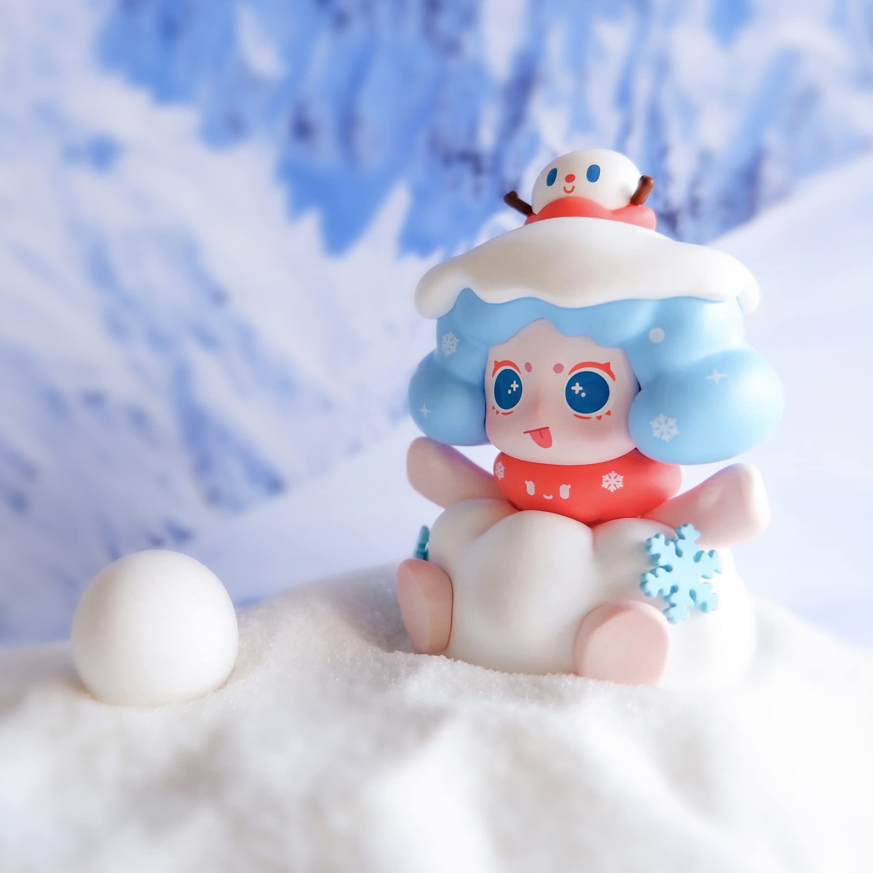 Koliliko Wooyi Weather Series Blind Box - Cute Collectible Toy Set, Creative Gift for Kids & Adults - Perfect for Home Decor, Party Favors & Surprise Gifts