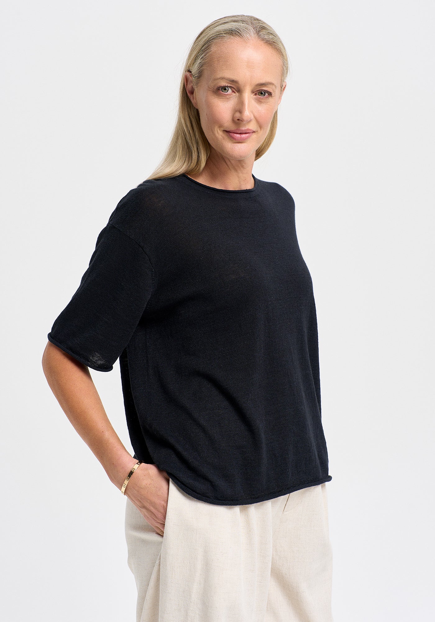 Kaylee Tee 100113Vn - Women's Casual Short Sleeve T-Shirt | Soft Cotton Comfort Fit Top for Everyday Wear | Perfect for Work, Weekend & Travel