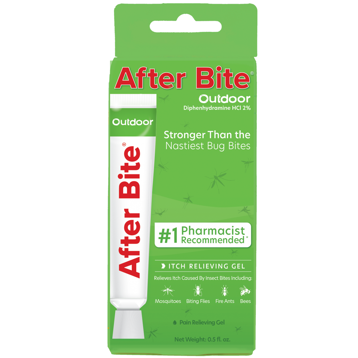After Bite® Outdoor Insect Bite Relief Treatment - Fast Itch Relief for Mosquito, Bug & Insect Bites - Perfect for Camping, Hiking & Outdoor Adventures