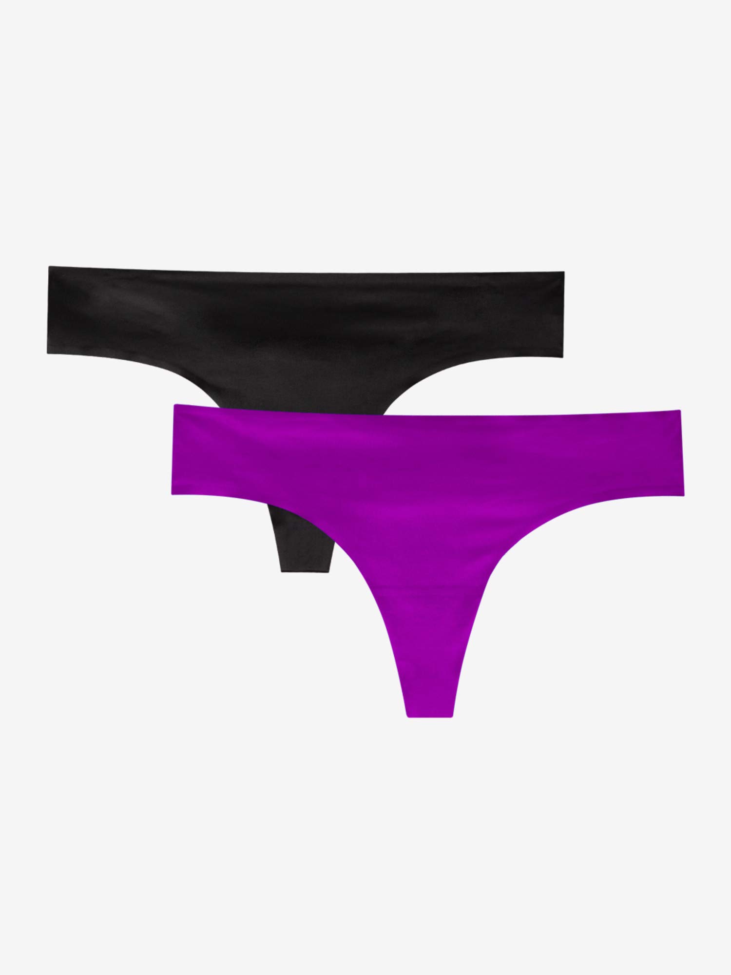 Smart & Sexy Women's No-Show Seamless Underwear 2-Pack - Invisible Comfort for Everyday Wear & Active Lifestyles
