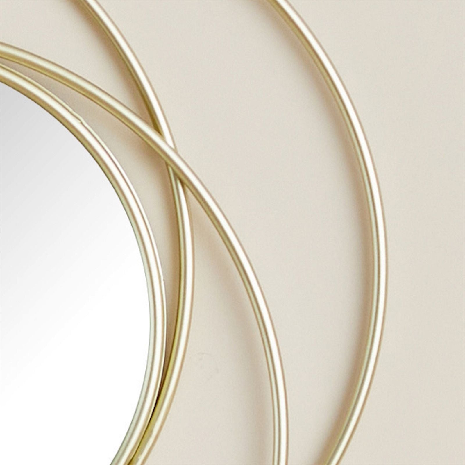 Criterion Ava Mirror 700mm Ellipse Optical Design - Perfect for Bathroom Vanity, Dressing Room & Home Decor