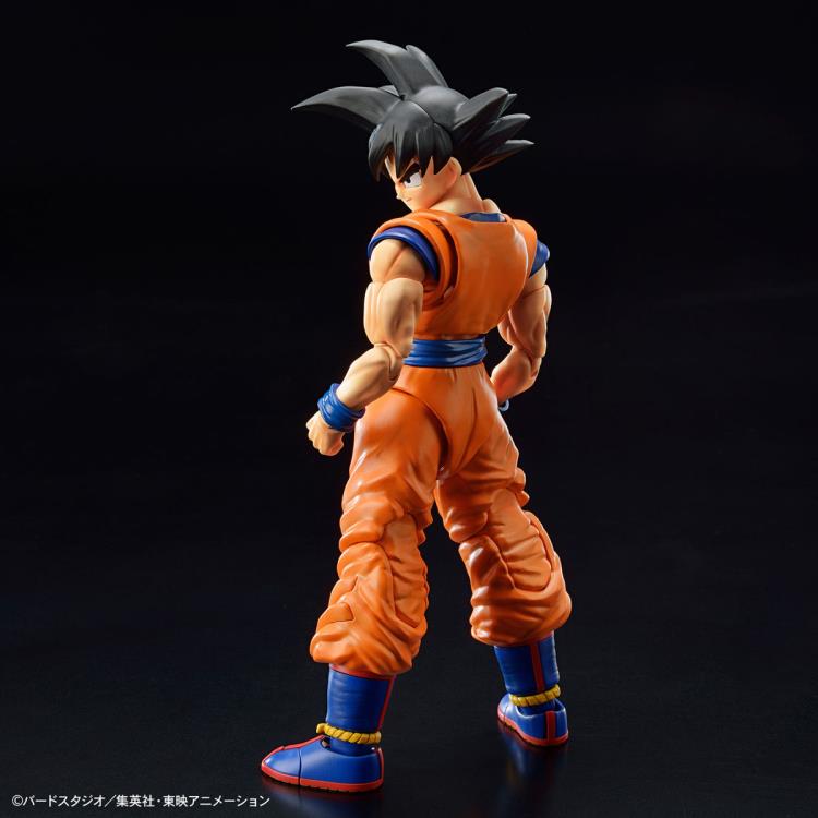 Figure Rise Standard Dragon Ball Z Son Goku New Spec Version Action Figure Model Kit - Perfect for Anime Collectors & DBZ Fans Display or DIY Building Fun