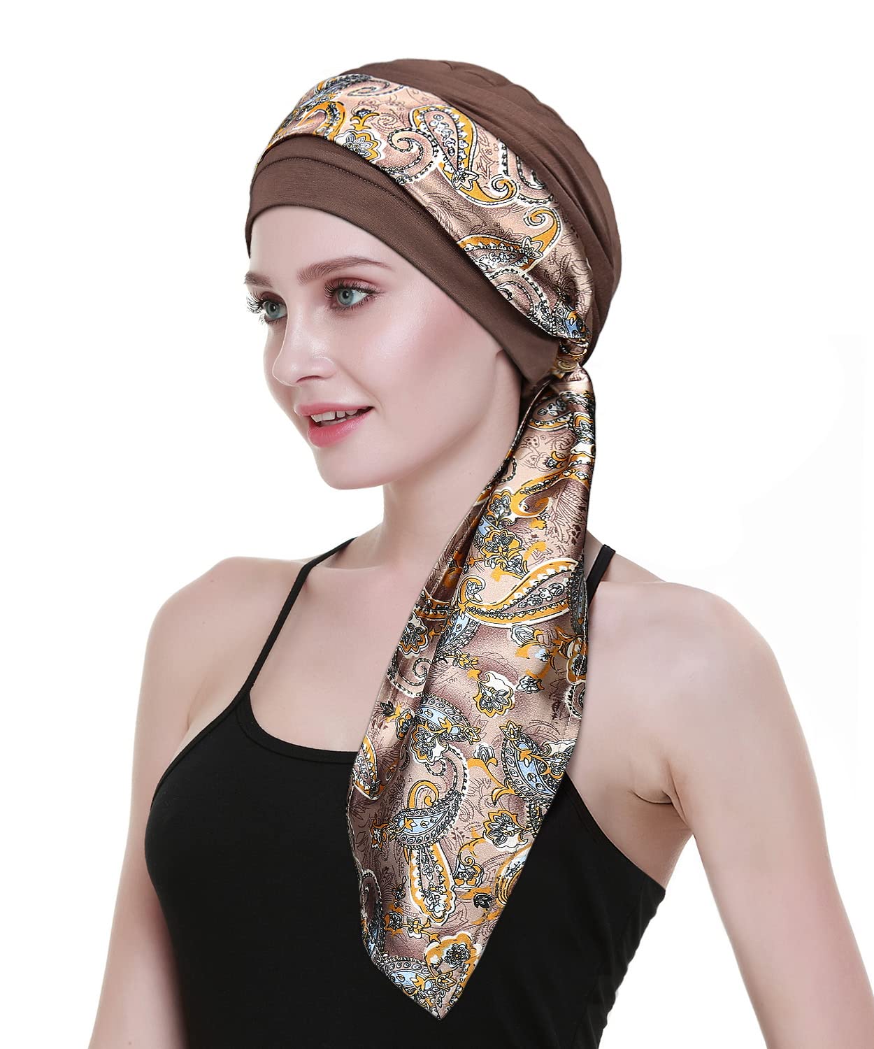 Chemo Headwear for Women - Soft Headwrap Scarf & Hats for Cancer Patients - Comfortable Head Covering for Chemotherapy, Radiation & Recovery - Perfect for Daily Wear, Hospital Visits & Home Comfort