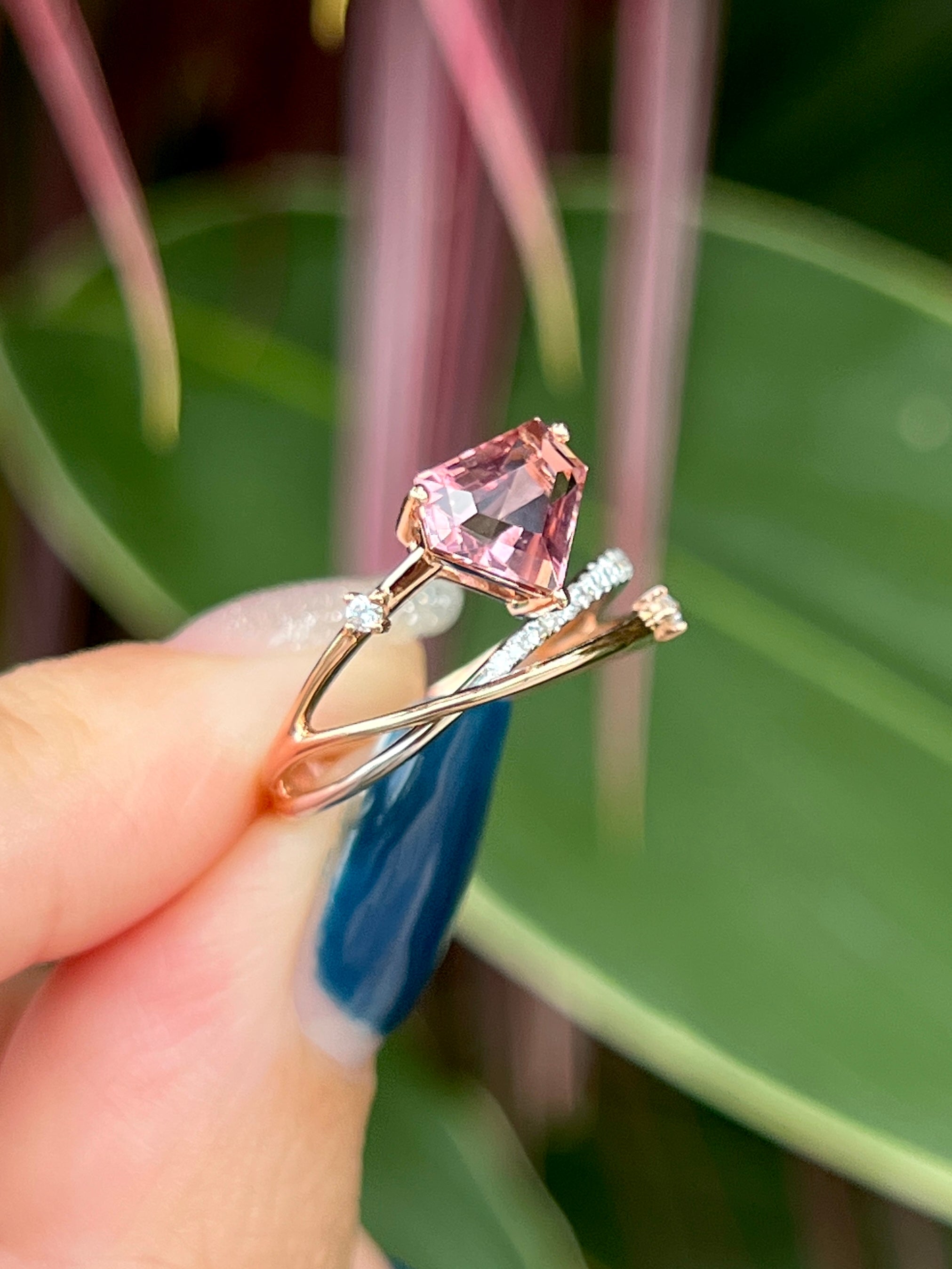 Natural Tourmaline 1.24 Carat Gemstone Ring for Women - Elegant Birthstone Jewelry Gift for Anniversary, Engagement & Everyday Wear