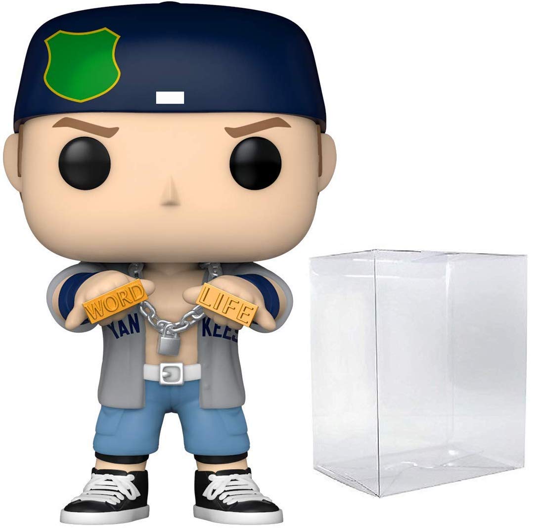 Funko POP! WWE John Cena Dr. of Thuganomics Vinyl Figure - Collectible Wrestling Action Toy with Pop Protector - Perfect for WWE Fans, Gift for Collectors & Home Office Decor