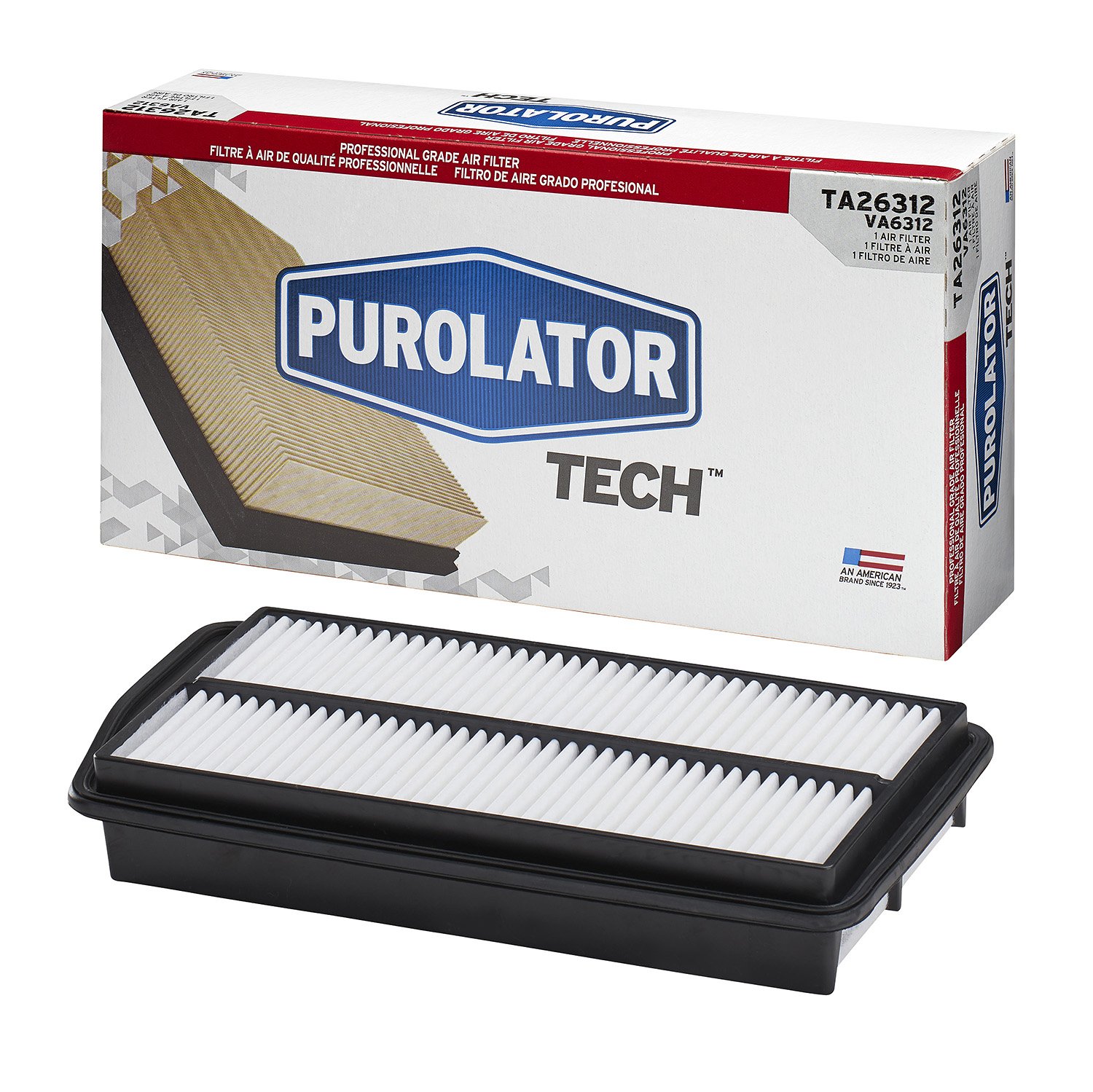 Purolator TA26312 PurolatorTECH Premium Air Filter - High Performance Replacement for Cleaner Engine Airflow | Perfect for Trucks, SUVs & Off-Road Vehicles