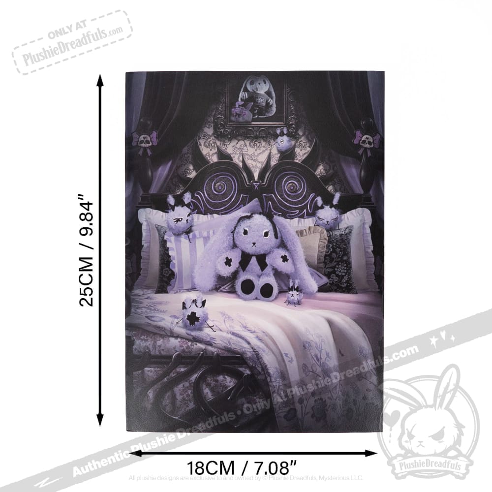 Plushie Dreadfuls Journal Notebook - Cute Kawaii Stuffed Animal Themed Notebook for Writing, Sketching & Note Taking - Perfect Gift for Plush Lovers, Students & Artists